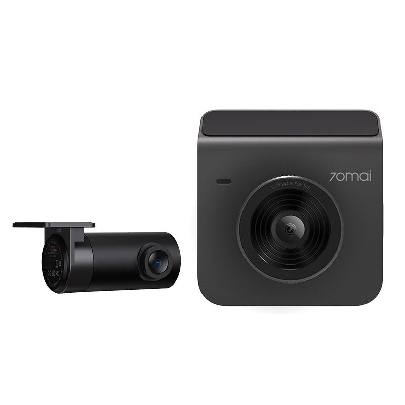 70mai Dash Cam A400 + Rear Camera Dual-Channel 1440P Quad HD