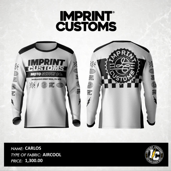 IMPRINT CUSTOMS - CARLOS RIDING JERSEY