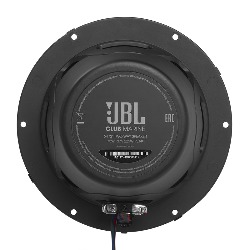 JBL Coaxial Speaker Club Marine 62 6.5" 2-Way 75W RMS 4Ω