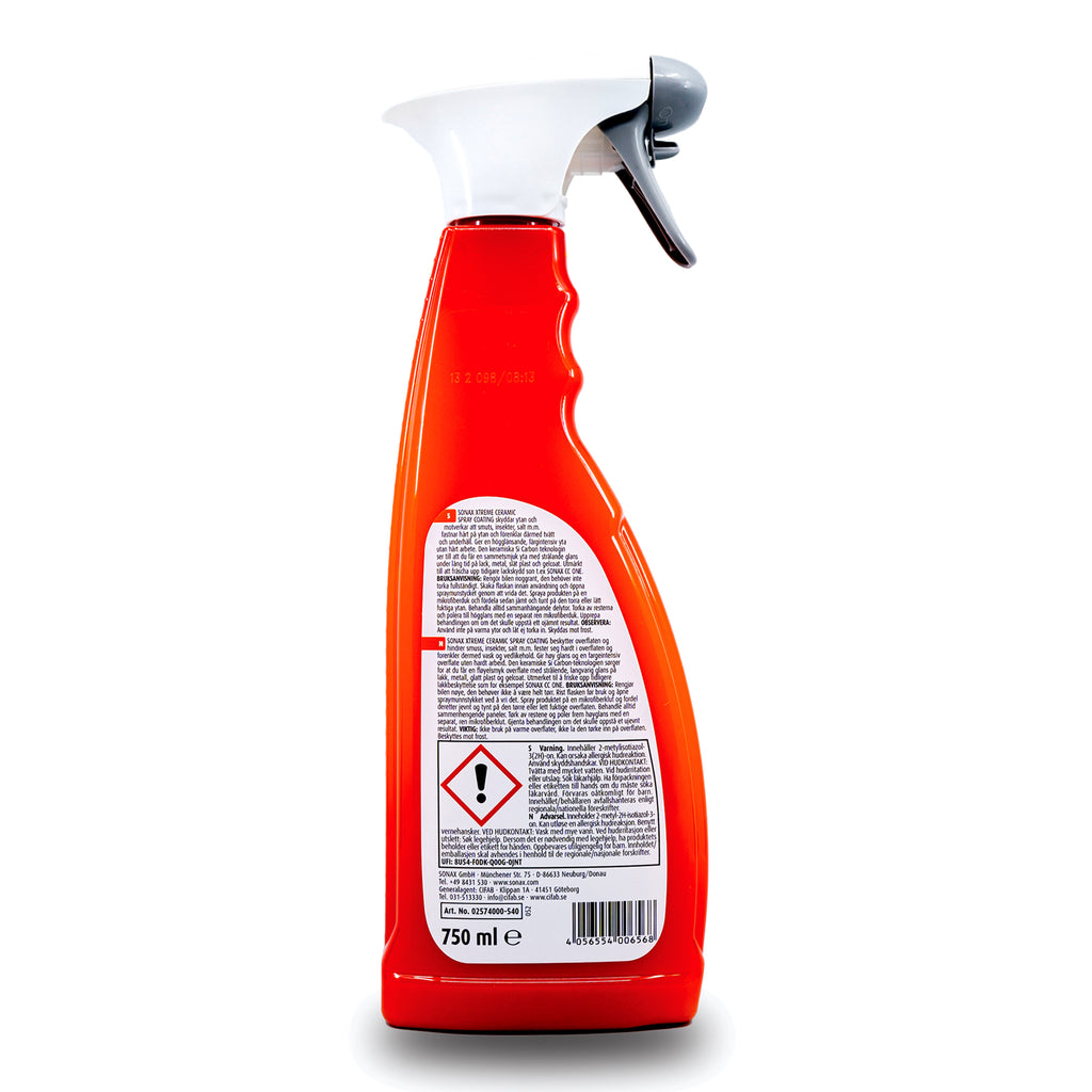 Sonax Xtreme Ceramic Spray Sealant – Shop4Tesla