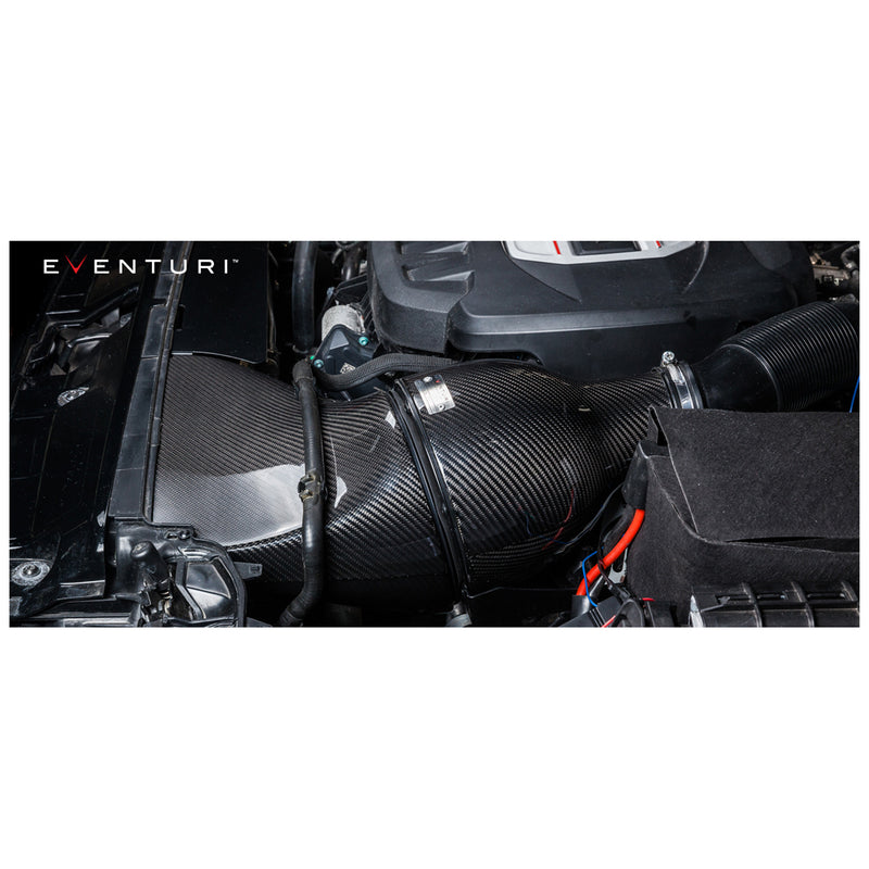 Eventuri Carbon Fiber Full Black Intake for Audi S3 8V 2.0 TFSI, Seat Leon Cupra 2.0 TFSI, VW Golf MK7 GTi