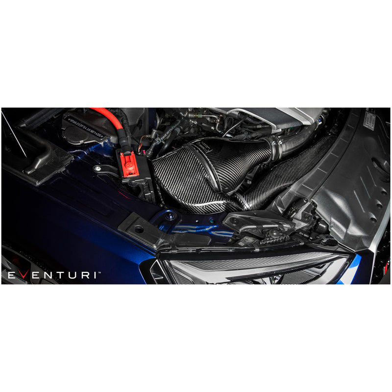 Eventuri Carbon Fiber Black Intake With Secondary Duct for Audi B9 RS5/RS4