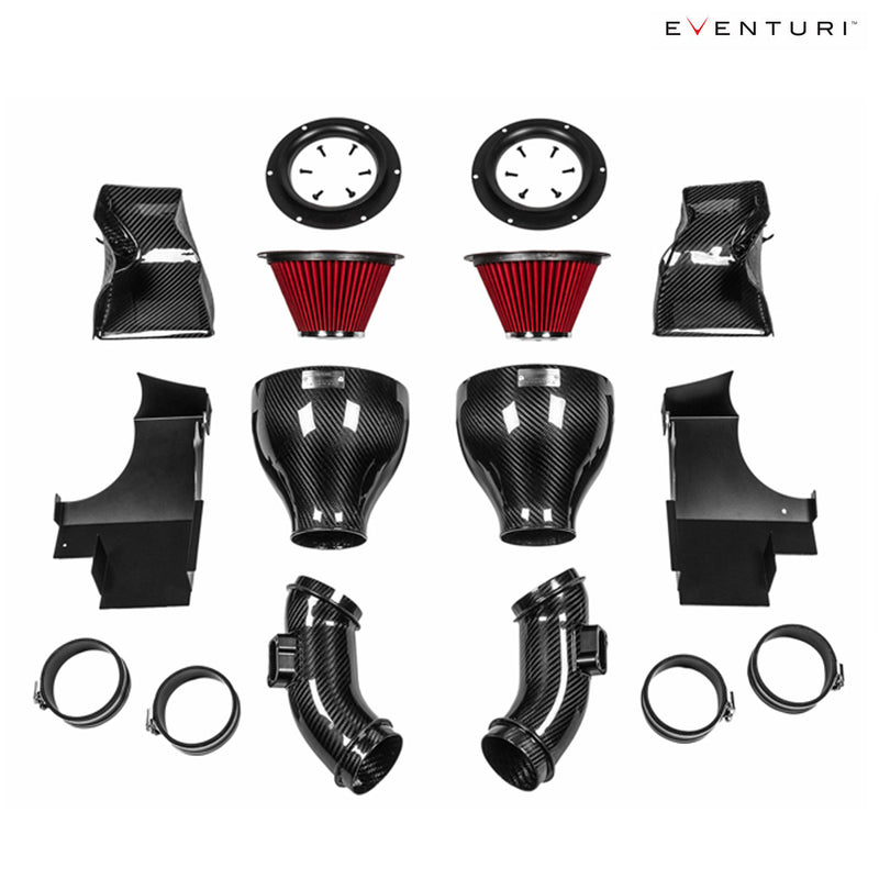 Eventuri Carbon Fiber Full Black Intake for BMW F1X M6