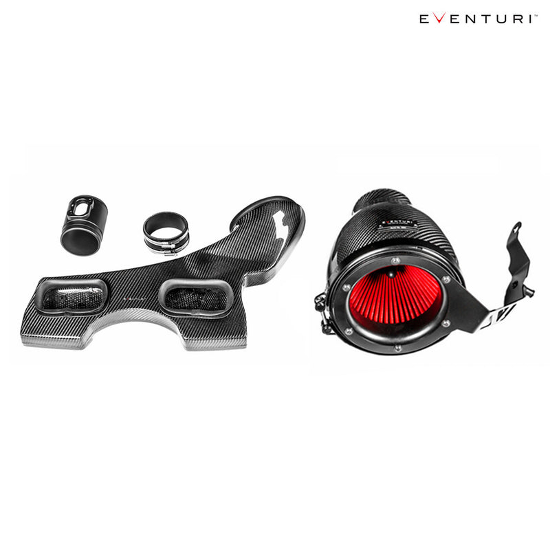 Eventuri Carbon Fiber Black intake Without Scoop for MINI Countryman S Facelift