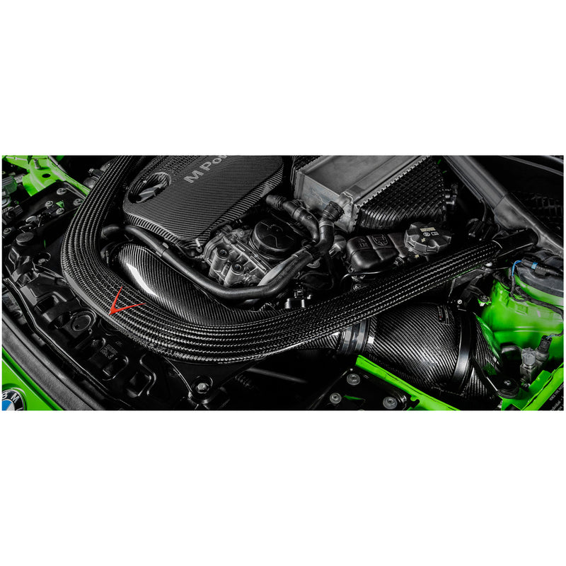 Eventuri Carbon Fiber Full Black Intake with Sealed Carbon Ducts for BMW F8X M3/M4 V2