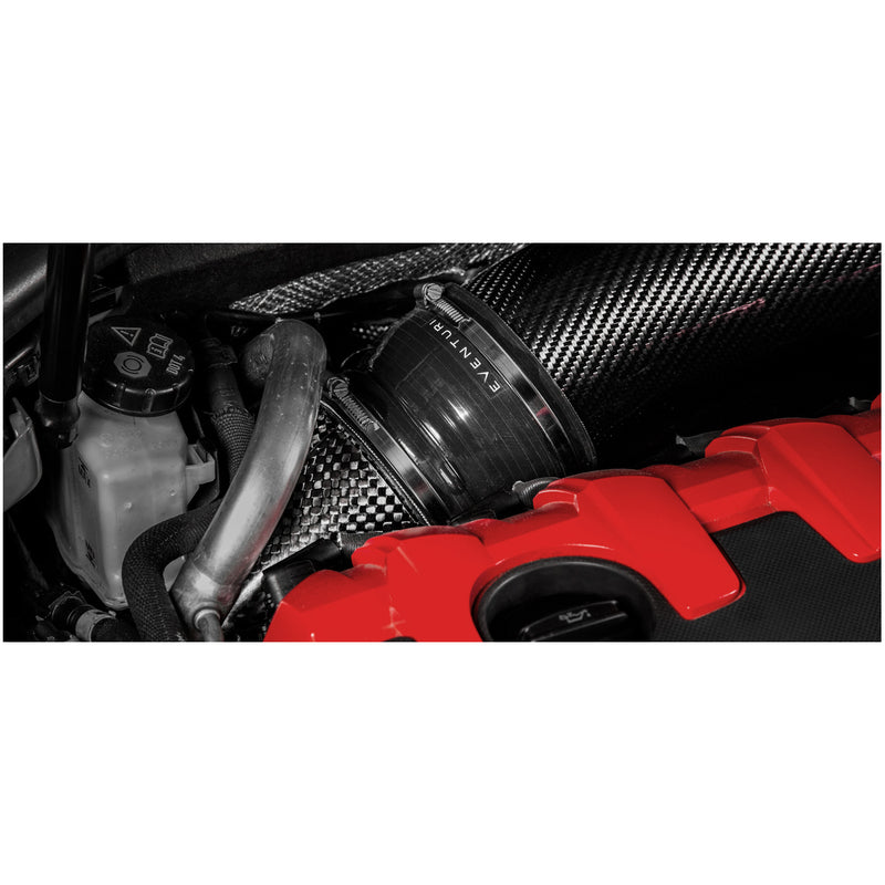 Eventuri Carbon Fiber Turbo Inlet with No Flange for Audi RS3 / TTRS Gen 2 8V 8Y