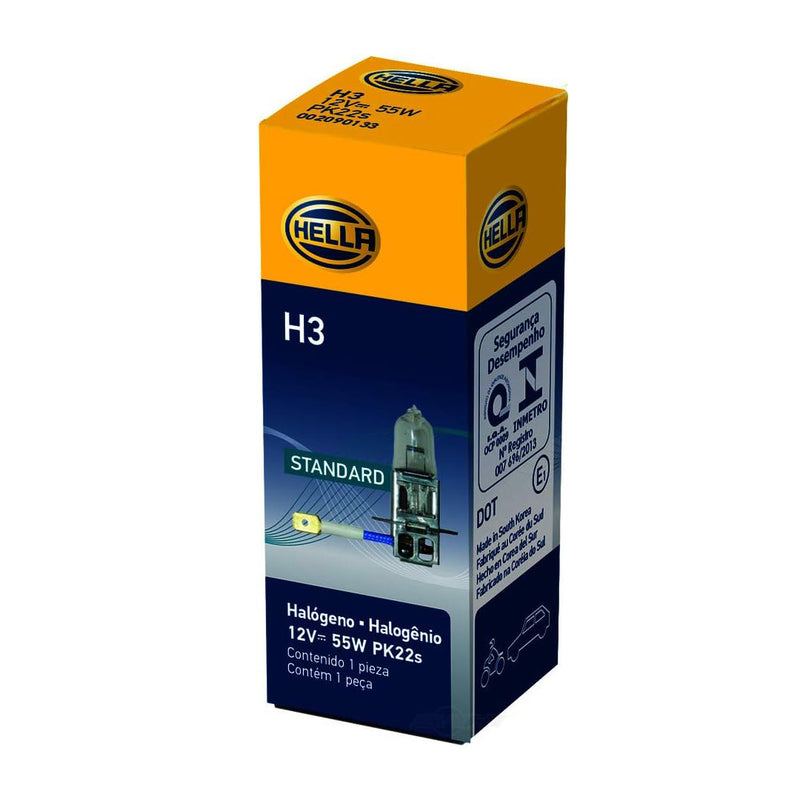 Hella Standard Halogen Bulb H3 55W 12V