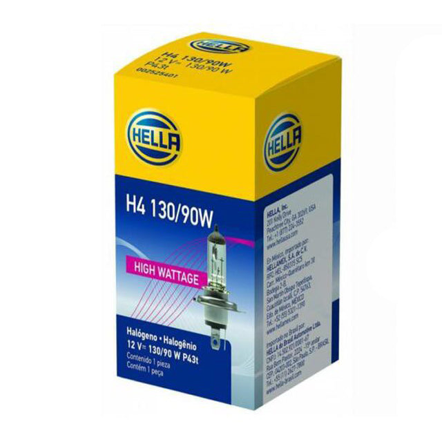 Hella Standard Halogen Bulb H4 130/90W 24V