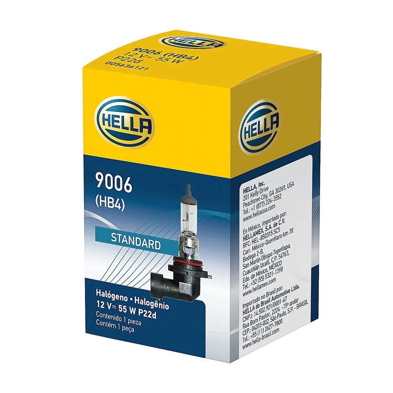 Hella Standard Halogen Bulb HB4/9006 55W 12V