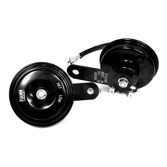 Fiamm HK7 H&L 12V 420Hz / 350Hz Disc Horn without Relay