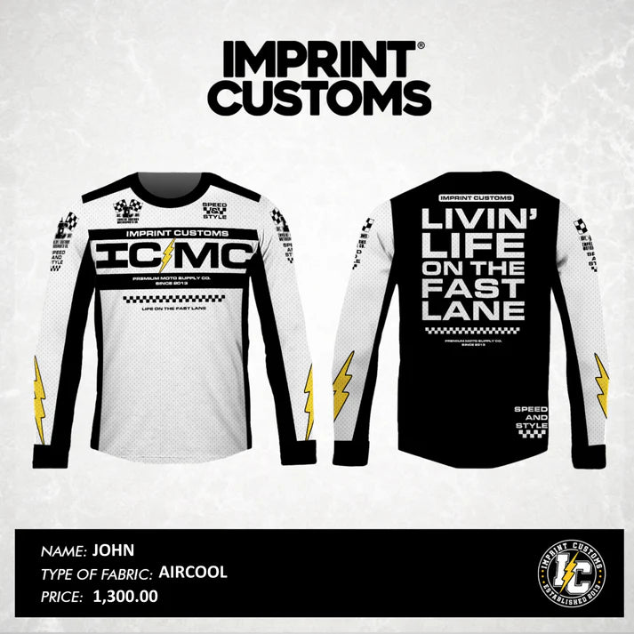 IMPRINT CUSTOMS - JOHN RIDING JERSEY