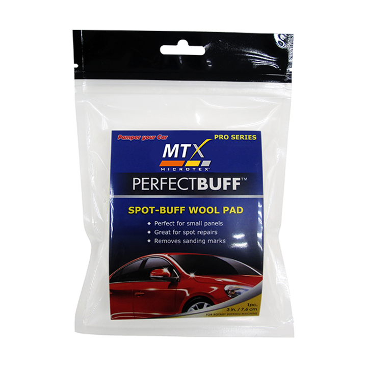 Microtex Buffing Pad Spot Buff Wool Pad 3"