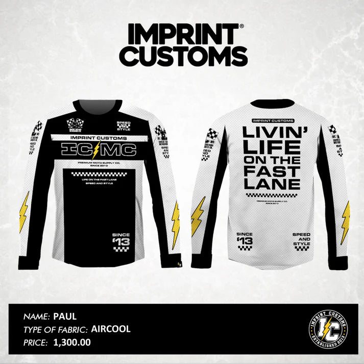 IMPRINT CUSTOMS - PAUL RIDING JERSEY