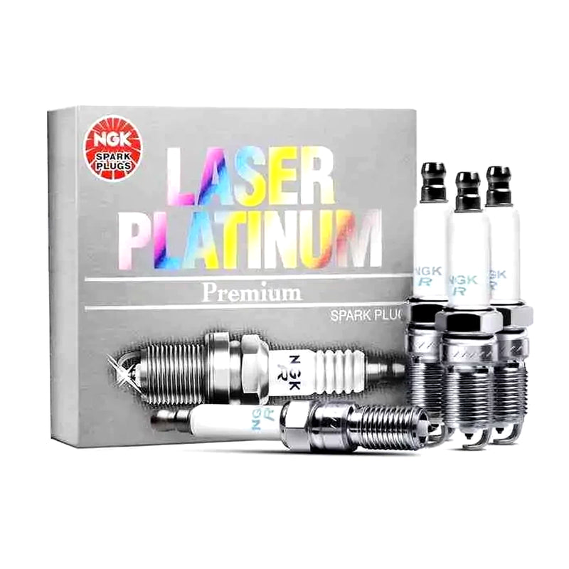 NGK Laser Platinum Spark Plug PLKR7A Pack of 4pcs.