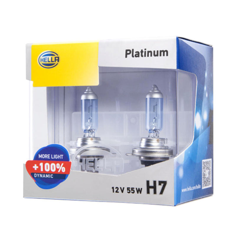 Hella Performance Platinum Halogen Bulb H7 55W 12V