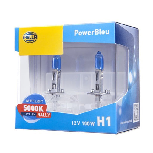 Hella Performance PowerBleu Halogen Bulb H1 100W 12V