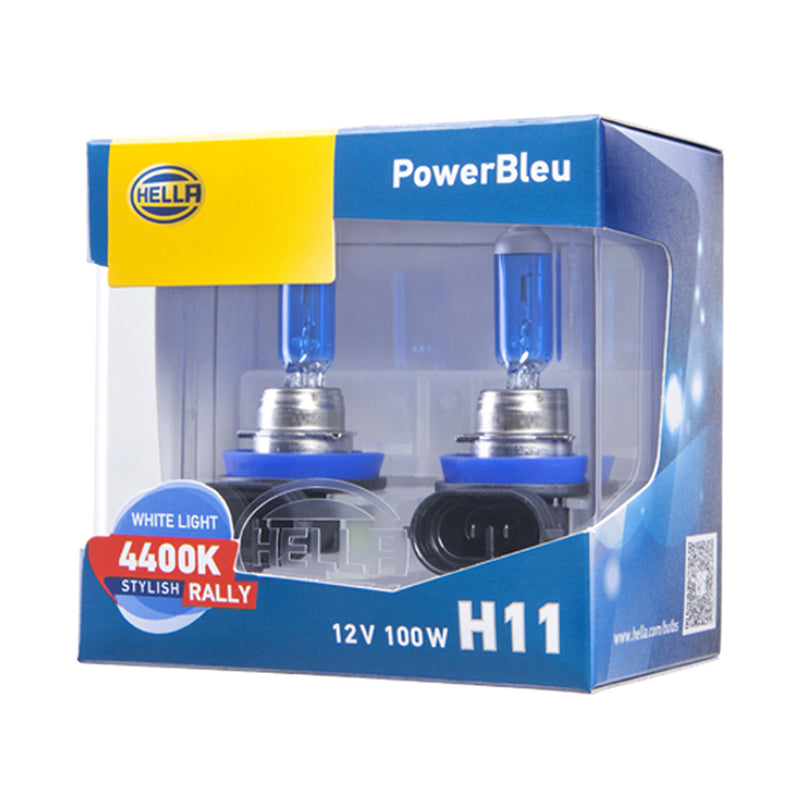 Hella Performance PowerBleu Halogen Bulb H11 100W 12V