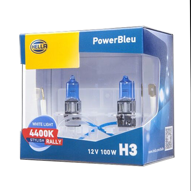 Hella Performance PowerBleu Halogen Bulb H3 100W 12V