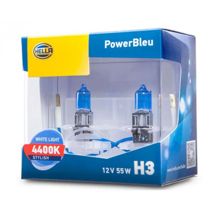 Hella Performance PowerBleu Halogen Bulb H3 55W 12V