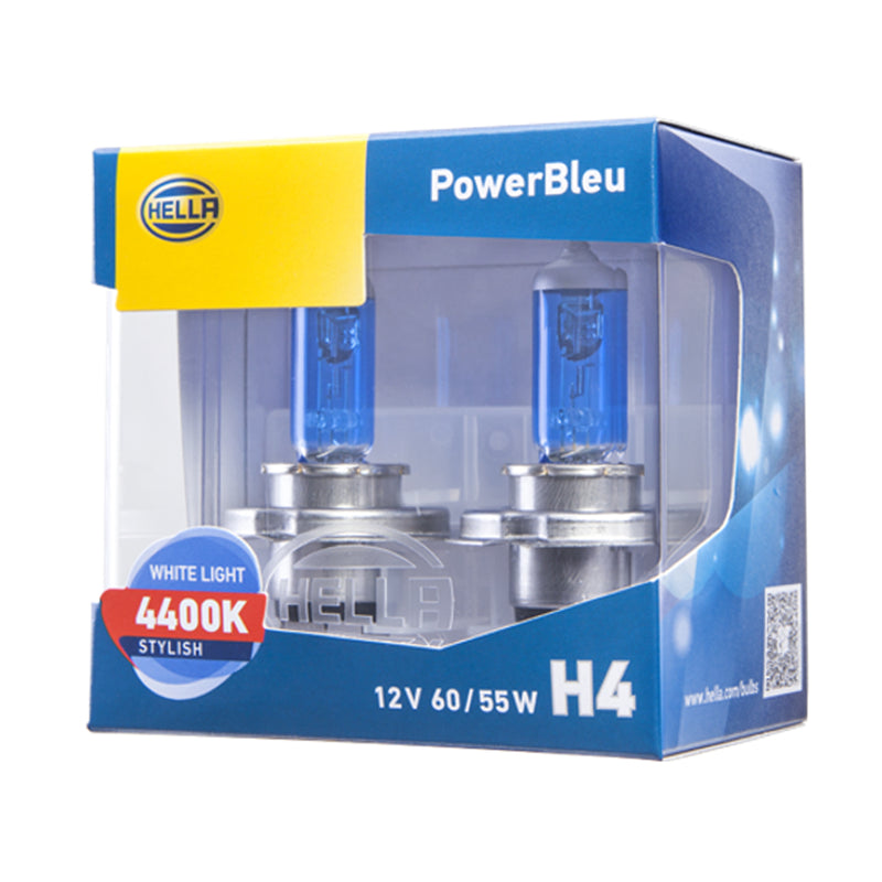 Hella Performance PowerBleu Halogen Bulb H4 60/55W 12V