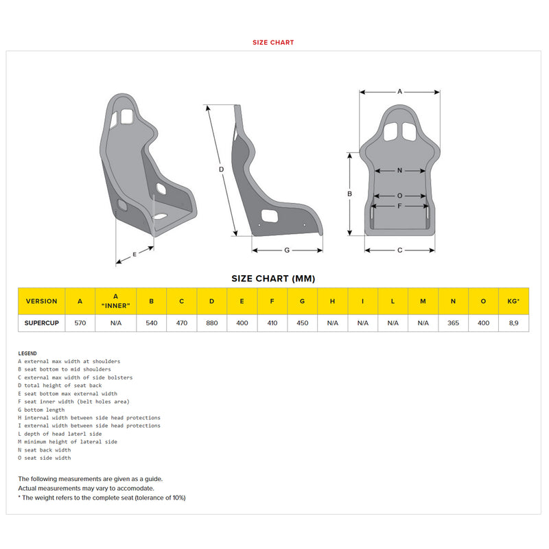 Momo Racing Seat Super Cup