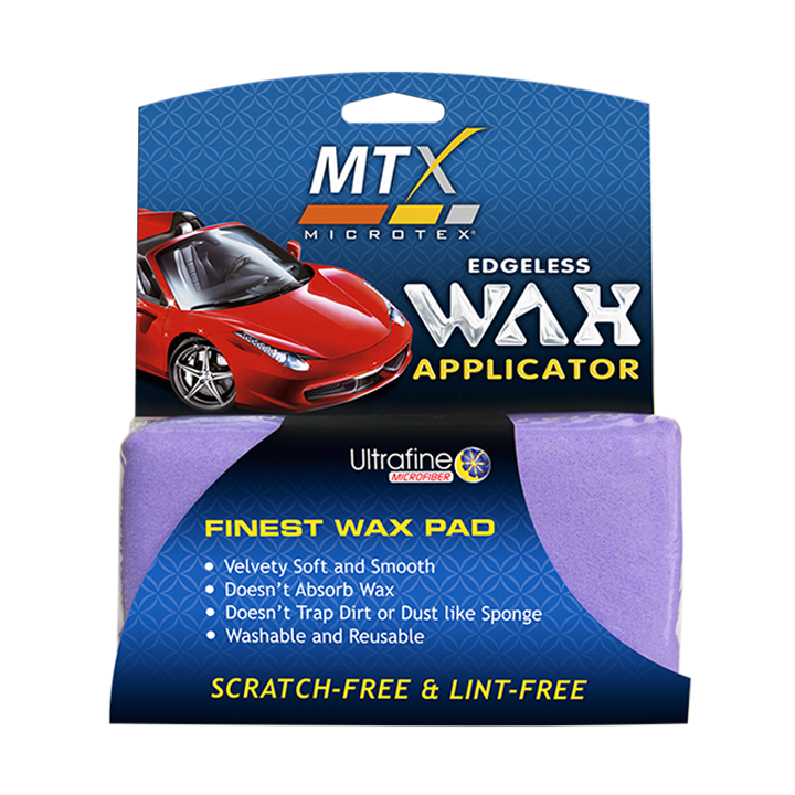 Microtex Wax Applicator Suede 5in. x 2.75in. x 1.5in.