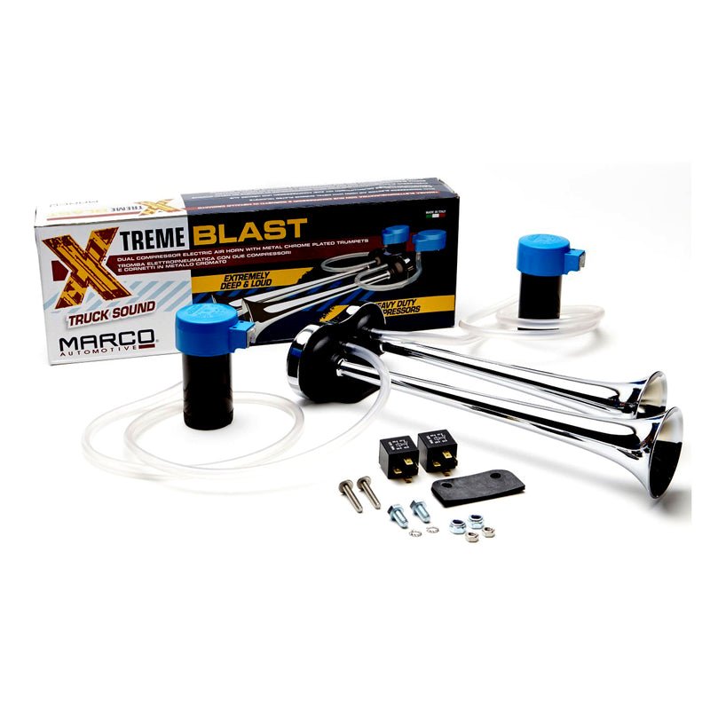 Marco Xtreme Blast Electric Horn Chrome 12V