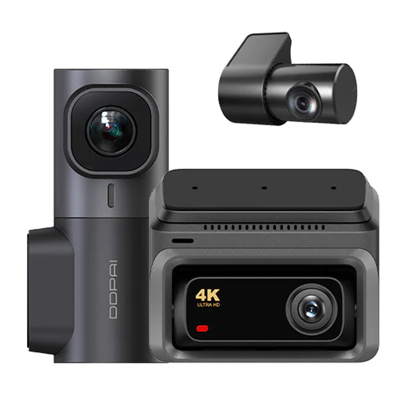 DDPAI Dashcam Z60 3-Channel 2160P 4K QHD Resolution