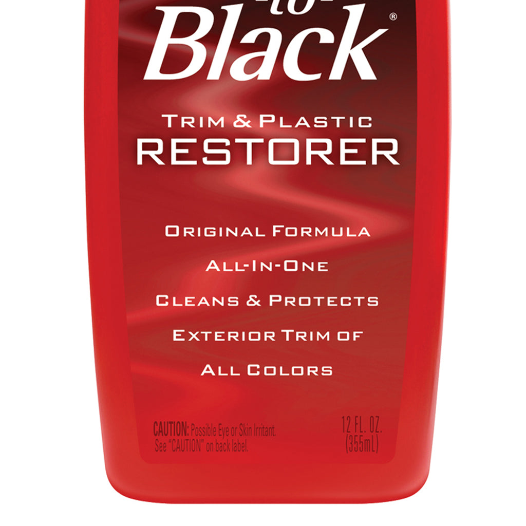 MOTHERS Back-to-Black Trim  Plastic Restorer 12oz.
