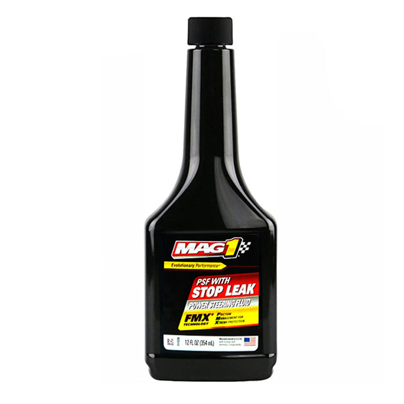 MAG1 Power Steering Fluid with Stop Leak 12oz.