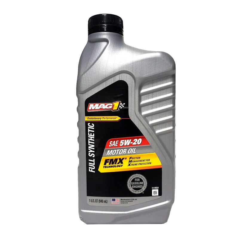 MAG1 5W20 API SN PLUS GF-5 Full Synthetic Oil 1Qt. Silver