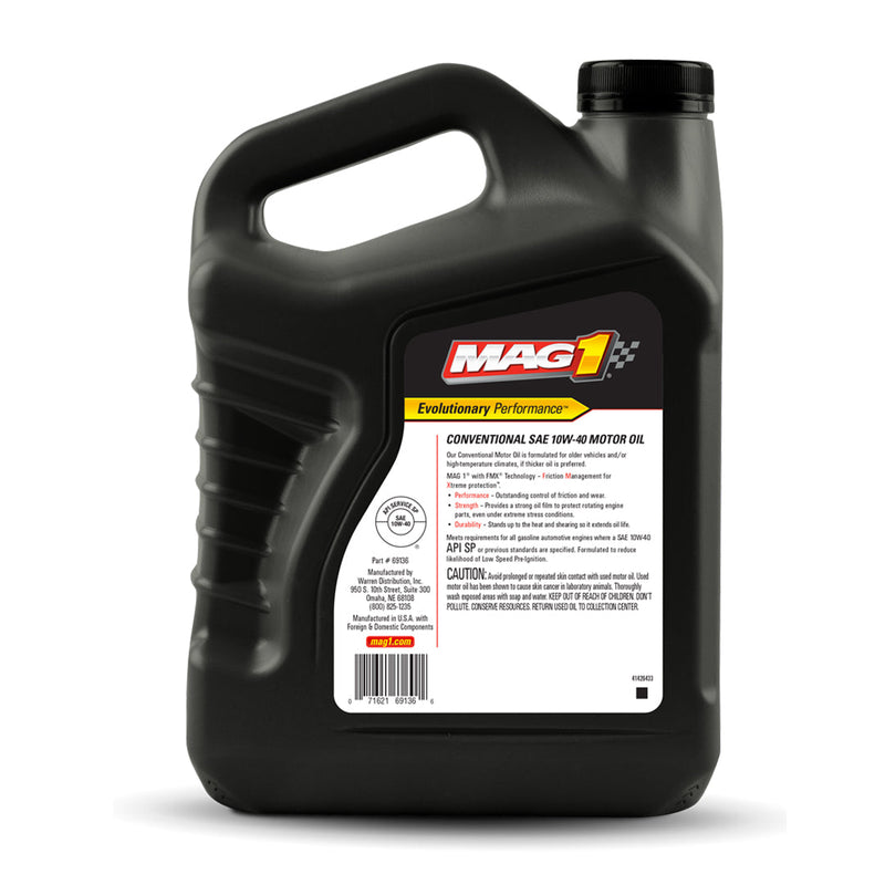 MAG1 10W40 API SP/SN/GF-5 Motor Oil 5qt/4.73L