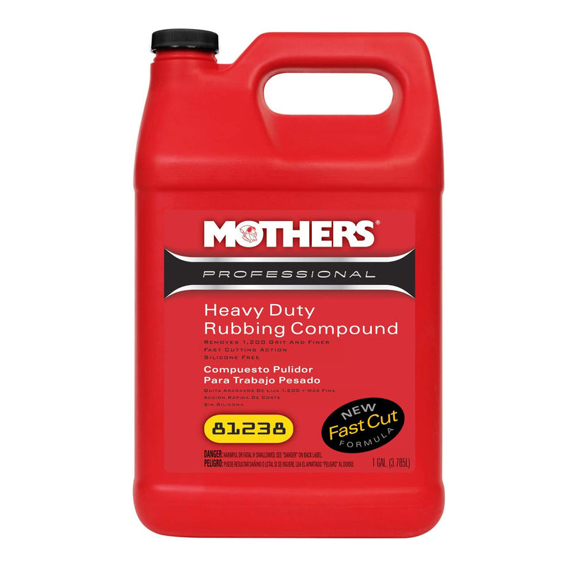 MOTHERS Professional Heavy Duty Rubbing Compound (RC2) 1 Gallon