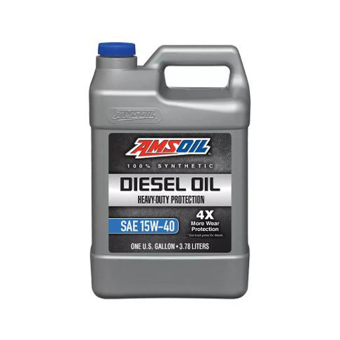 AMSOIL Synthetic 15W40 Diesel Heavy-Duty Engine Oil 1 Quart