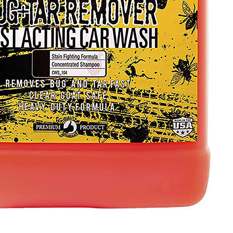 Chemical Guys Bug Plus Tar Remover Heavy Duty Car Wash Liquid 1Gal