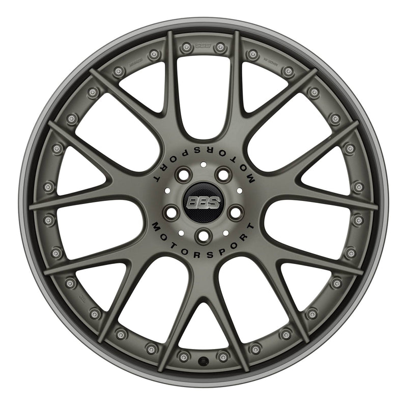 BBS Wheels (Germany) Satin Platinum with Rim Protector 9.5x21 (CH-R II)