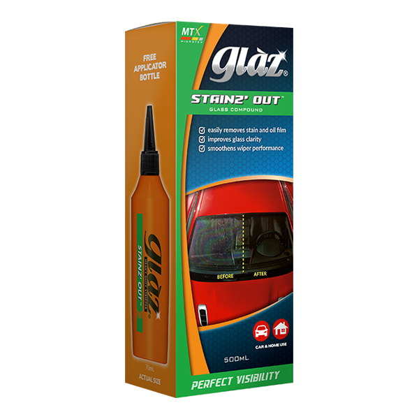 MTX Glaz Stainz' Out for Glass & Headlamp 500 ml