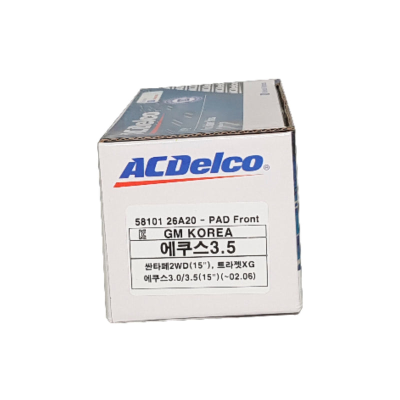 ACDelco Brakes Hyundai Santa Fe 2000 - 2005 | Front