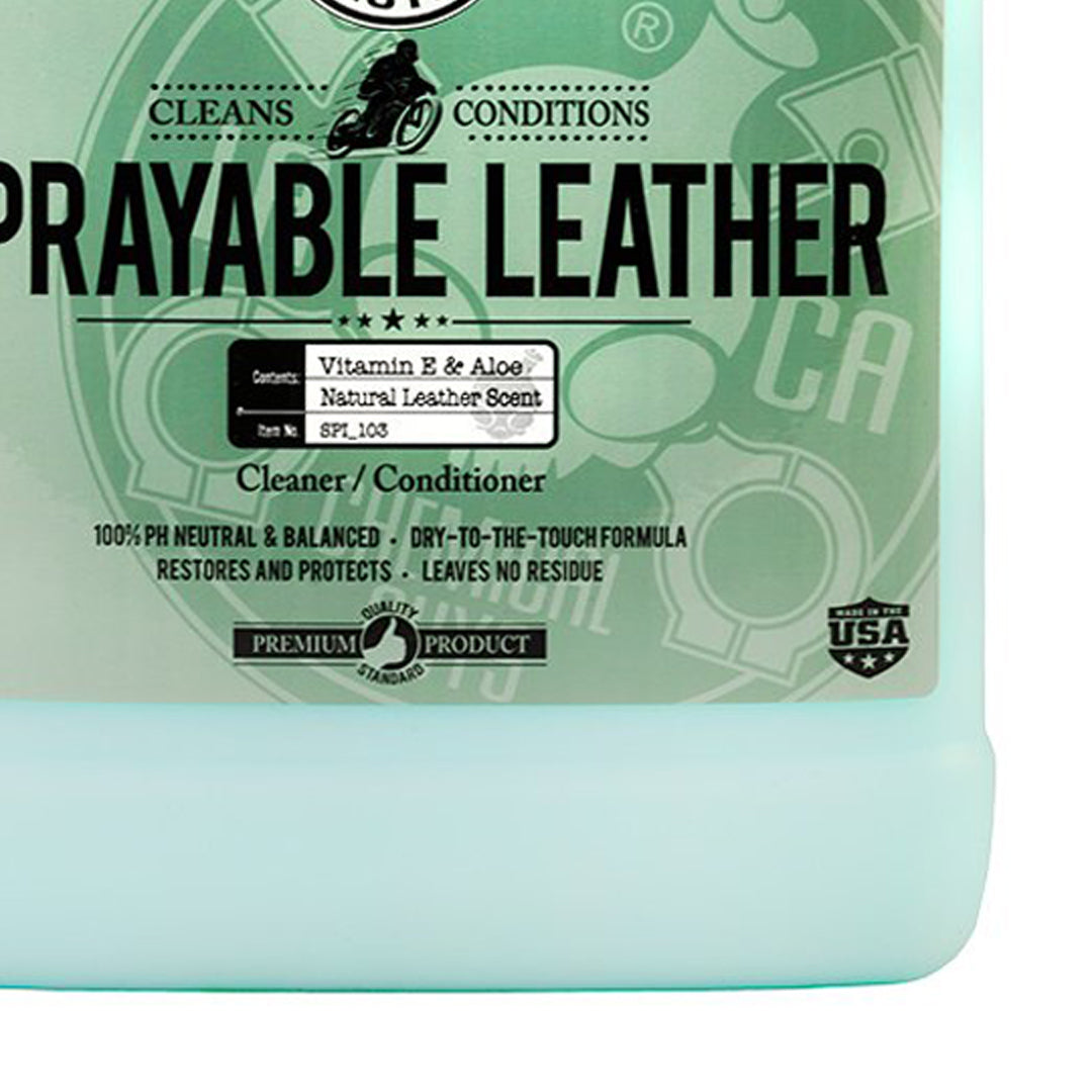 Chemical Guys Sprayable Leather Cleaner And Conditioner In One 1 Gallo